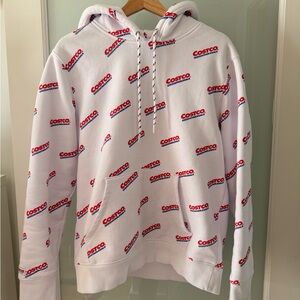 Kirkland Signature Costco White Logo Hoodie